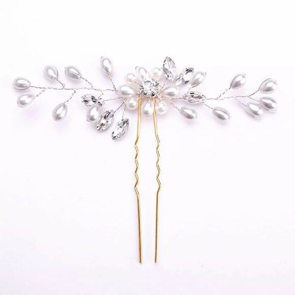 Fashion Hair Accessories Pearl Flower Hair Stick - Picture 8 of 8